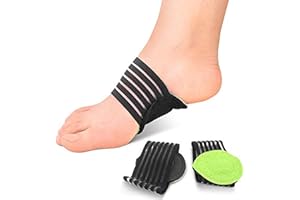 PINCOU Supporto per arco manica cuscino piede cura plantare, fascite plantare soletta avvolge, cuscini, avampiede Pad per piede piatto, fascite plantare, alleviare il dolore del piede per donne e uomini
