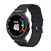 Produktbild Womdee Kompatibles Garmin Forerunner 235 Armband, Premium Canvas Fabric Ersatzband für Garmin Forerunner 220/230/235/630/620 / 735XT / Approach S20 / S5 / S6 Smart Watch Schwarz