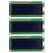 Produktbild OIURV LCD Modul 16X2, 3 Stück 1602 LCD Modul blau mit Backlight Display für Arduino Uno R3 Mega2560 Raspberry Pi