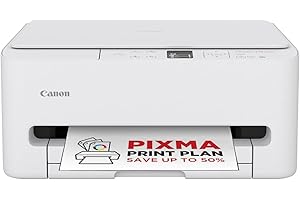 Canon PIXMA TS6550I - Stampante Multifunzione con Connettività Wi-Fi e Display OLED da 1,42” | Wireless per Stampa Facile dal Tuo Smartphone PIXMA Print Plan