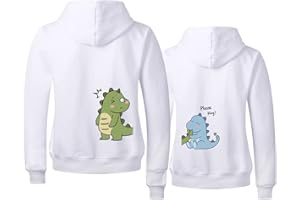 Sevpuikl Partner Pullover with Date for Couples Hoodie Personalised Couple Gifts King Queen Pullover Love Couple Hoodie Partner Look for Couple 1 Piece