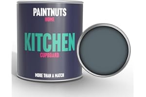 Paintnuts Kitchen Cupboard Paint - RAL-7031 - BLUE GREY Satin 500ml Tin