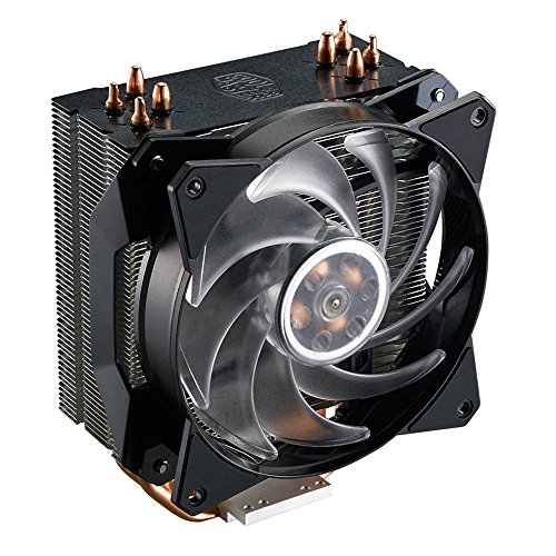 Cooler Master MasterAir MA410P RGB - Ventiladores de CPU  4 Heatpipes  1 x MasterFan AB 120 RGB Ventilador  LED RGB  MAP-T4PN-220PC-R1