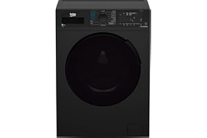 Beko 7kg Wash 4kg Dry Freestanding Washer Dryer - Black