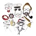 Produktbild MagiDeal Party Foto props Brillen Bart Navy Sailor Photo Booth Hochzeit Zubehör Set