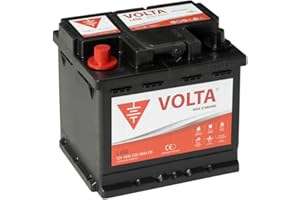 VOLTA BATERÍAS Bateria de Coche Standard 45Ah 360A Volta L450I para Automóvil de turismo - Borne +Izq - Medidas Largo 207 x Ancho 175 x Alto 190 mm con 2 años de Garantía - Fabricación Europea.