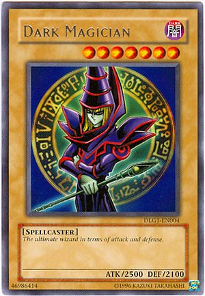 Yu-Gi-Oh! - Dark Magician (DLG1-EN004) - Dark Legends - Unlimited Edition - Rare