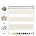 Produktbild Duo-Rollo Klemmfix Schnellmontage ohne/mit Bohren Doppelrollo Jalousie 95x200 cm (BxL) Marmor