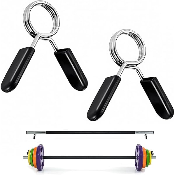 2 Collari A Molla 25mm Per Bilancieri E Manubri - Clip Sicurezza Per Palestra E Sollevamento Pesi - Foto 14
