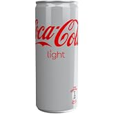 Coca-Cola Light 250 Ml Kutu 5 - Adet