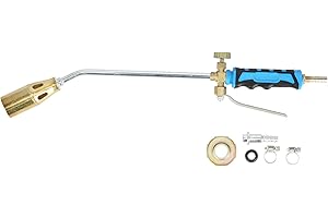 YWBL-WH Soplete de Pistola de Llama, Soplete de Soldadura de Encendido, Antorchas Aptas para Gas Doméstico, Gas Licuado, Gas, Pistola de Calentamiento de Soldadura para, Antorchas de