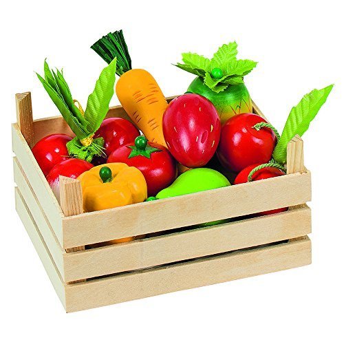 Preisvergleich Produktbild Goki Fruit and Vegetables in Crate by GoKi
