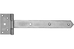 POLLMANN BAUBESCHLÄGE Pollmann®Baubeschläge Kreuzgehänge| Scharnier schwer, 500 mm, hell verzinkt, 2 Stück
