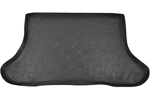 J&J AUTOMOTIVE SCOUTT | Vasca Bagagliaio Proteggi Baule In TPE Su Misura Per Freelander 1 I 1998-2006, Bordo 4cm, Antiscivolo, Inodore, Arrotolabile