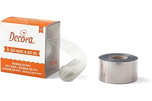 DECORA 0160756 Bobina DE PVC para Alimentos 50 M X H 40 MM