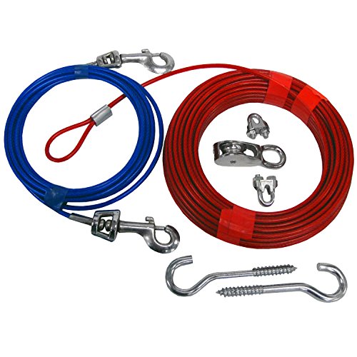 Boss PetPrestige 50ft Skyline Aerial Dog Run