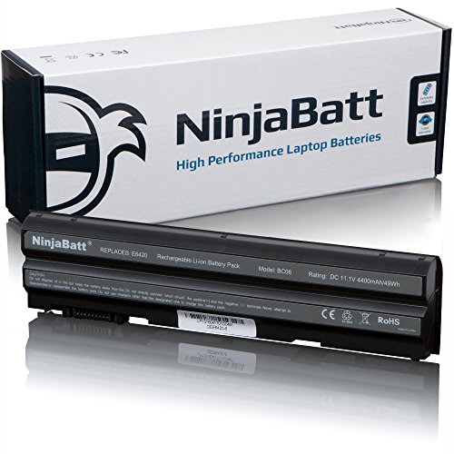 NinjaBatt Laptop-Akku für Dell UJ499 04NW9 R48V3 PRRRF 451-11694 451-11947 Latitude E6420 E5420 E5430 E5520 E5530 E6520 E6530 312-1311 Inspiron 5520 5720 7520 7720