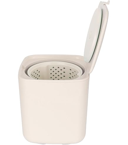 Mini Lavatrice Automatica Da 10 Litri Con Centrifuga - Silenziosa, 4 Programmi, Pompa Inclusa - Perfetta Per Monolocali, Airbnb, Viaggi