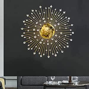 Zove™ Modern Handcrafted luxury Metal Wall Decor Perfect for Living