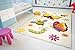 Kids Rug Little Carpet Childrens Collection Cute Colourful Spring Design, Size 100x160 cm (3'3"x5'3")
