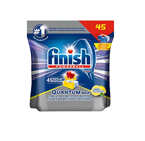 Preisvergleich Produktbild Finish Quantum Geschirrspüler Tabletten Limone 45 Pastillas