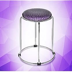 VIOY Étagère Organisateur Bacs Diviseurs D'étagère pour Placards Rangement Rack Boîte De Rangement Idées De Mode Tabouret de Maison Simple Petit Tabouret Couleur Coussin Métal Tabouret Pliant Taboure