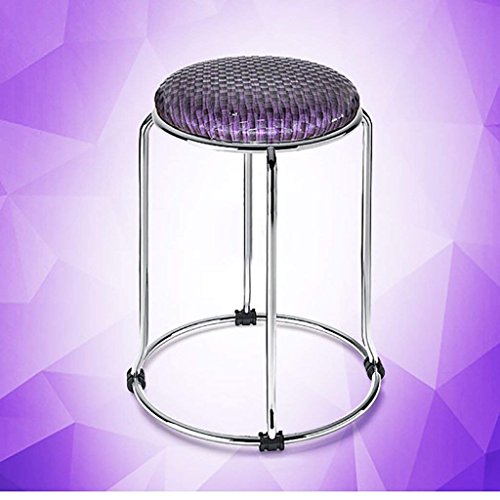 VIOY Étagère Organisateur Bacs Diviseurs D'étagère pour Placards Rangement Rack Boîte De Rangement Idées De Mode Tabouret de Maison Simple Petit Tabouret Couleur Coussin Métal Tabouret Pliant Taboure