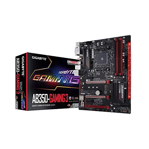 Gigabyte GAAB35GM3-00-G - Placa Base (Ab350-Gaming 3, AMD, Am4, B350, 4ddr4, 64gb, Dvi+Hdmi, Gblan, 6sata3, 2usb3.1) - Gigabyte Technology