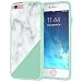 Produktbild iPhone 6 6S Marmor Fall, True Color® [Stone Textur Collection] Slim Hybrid Hard Back + weich TPU Bumper Schutz Langlebig [True Schützen Serie] iPhone 6/6S 11,9 cm
