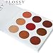 TOPBeauty Burgundy Color Palette 9 Color In 1 Cosmetics Makeup Powder Shimmer Matte Eyeshadow Eye Shadow Palette #1