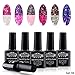Perfect Summer 10mL Temperature Color Changing Gel Nail Polish Chameleon 6 Mix Colors Nail Art Kit UV LED Manicure #38