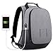 Price comparison product image Laptop Backpack, JSVER Travel Anti-Theft Business 15.6-Inch Backpack Casual Waterproof Rucksack Bag with USB Charging Port School Rucksack for Women Men