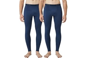 LAPASA Mallas Termicas Hombre (Pack 1 y 2) Pantalon Interior Termico Extra Cálido Frio Extremo Calzoncillos Boxer Largo Invierno Thermoflux 100 200 300 M10/M25/M56