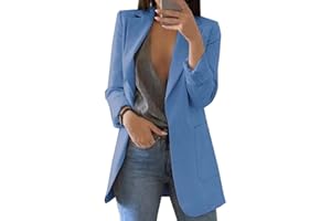 BAIXIAOCHI Giacca Da Abito Da Donna Temperamento Slim Cardigan A Maniche Lunghe Con Risvolto Primaverile E Autunnale