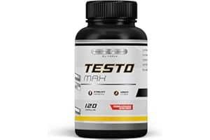 HEALTHY FUSION Testosterona hombre | Energía, Fuerza, Musculación y Vigor | Maca Andina, Ginseng, Tribulus y Taurina | Estimulante Energético | Mejora el rendimiento deportivo y muscular | Vigorizante | 120 cápsulas