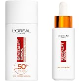 L'Or&eacute;al Paris Revitalift Clinical 12% Pure Vitamin C Illuminating Serum & Revitalift Clinical SPF 50+ Daily High UV Protected