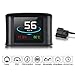 Produktbild teepao Plug & Play Auto HUD Head Up Display 5,6 cm Mehrfarbig Windschutzscheibe Bildschirm Projektor mit Speed u/min sofort Kraftstoffverbrauch Echtzeit Wasser Temperatur Spannung Alarm & mehr, für alle Autos