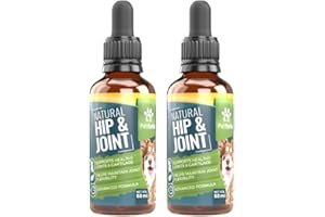 Petforia Joint Support Liquid for Dogs | Mobility Support for Dogs | Mobility & Comfort | Natural | Fast-Acting Formula | Glucosamine for Dogs | Twin Pack