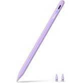 Kalem A8 iPad 2018-2025 ile Uyumlu, 2X Daha Hızlı Şarj, Avu&ccedil; İ&ccedil;i Reddi, Eğim Hassasiyeti Stylus Kalem iPad 10/9/8/7/6 Gen Pro