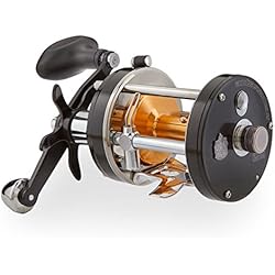 Abu Garcia Ambassadeur - Combo de surf fishing, color rojo