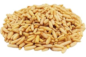 Alucra lange Pinienkerne naturbelassen 500g – vegane, unbehandelte Pinienkerne in höchster Qualität –wiederverschließbare Verpackung