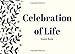 Produktbild Celebration of Life: Guest Book, Navy & Creme, Classic Memorial Guest Book & Funeral Guest Book, Wake, Condolence Book, Church, Memorial Service (Elite Guest Book)