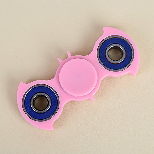 Himozoo Tri Fidget Hand Spinner Toy,High Speed Ceramic Bearing Fidget Finger Toy For ADD / ADHD / Anxiety / Autism And Stress Relief Adult Children,Killing Time Toys (Pink)