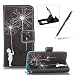 Produktbild Samsung Galaxy S6 Handyhülle Brieftasche Lederhülle Case,Bookstyle Magnet PU Leder Standfunktion Kompletter Schutz Kartenfach Wallet Cover für Samsung Galaxy S6,Herzzer Mode Gute Qualität [Kinder Feuerwerk Muster] Schutztasche Schutzhülle Handyschale Hülle Flip Case Cover für Samsung Galaxy S6 + 1 x Frei Schwarz Handy Halterung Ständer + 1 x Frei Schwarz Touch Pen Stift Stylus