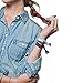 ALICE 25 Pack Knotted Hair Ties Mix Color Print Design Ponytail Holders