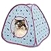 Produktbild Bett-Zelt für Haustier-Katzen-Tabernakel für kleine und mittelgroße Tiere 2 Wahlen sehr niedlich DuoShengZhTG ( Color : TENT Blue )