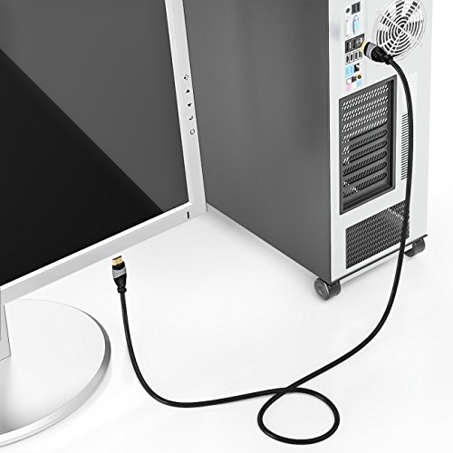 deleyCON 5m HDMI Kabel – kompatibel zu HDMI 2.0a/b/1.4a – UHD / 4K / HDR / 3D / 1080p / 2160p / ARC – High Speed mit Ethernet - 5