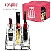 AcryliCase Acrylic Makeup & Lipstick Organizer, 9 Slots, Cosmetic Brush Holder, Beauty Display Container Clear