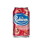 Rubicon Sparkling Pomegranate Juice Drink Cans, 330ml - Pack of 24