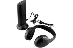 DOITOOL Wireless Headphones with Microphone Wireless Headphones Noise Cancelling Headphones Wireless Headset with Microphone Wireless Headset with Microphone Black